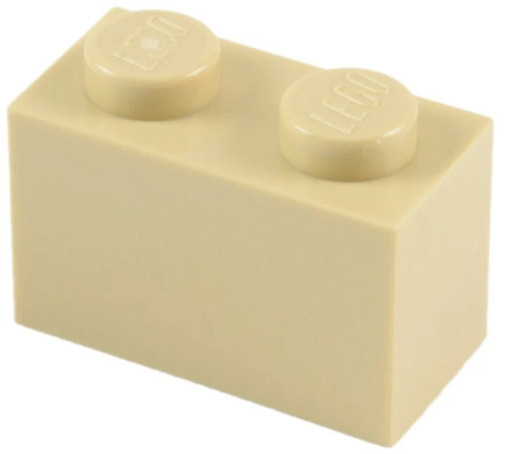 ☀️Lego x50 TAN 1x2 ladrillos bloques de construcción piezas lote a granel Legos #3004 Foto 2 de 2