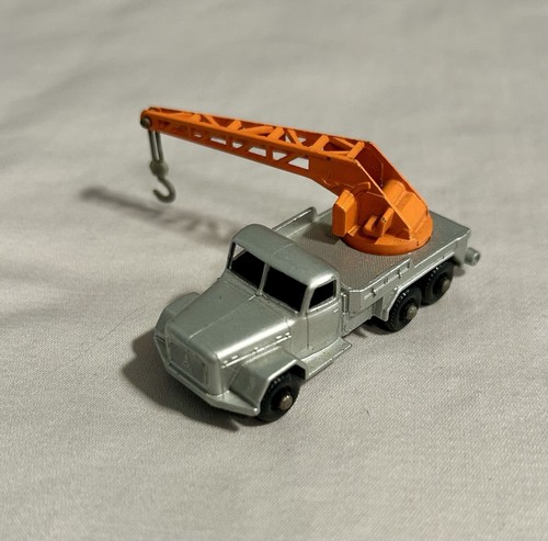 Vintage Matchbox Crane Truck Magirus Deutz No 30 Lesney Made In England 1/64