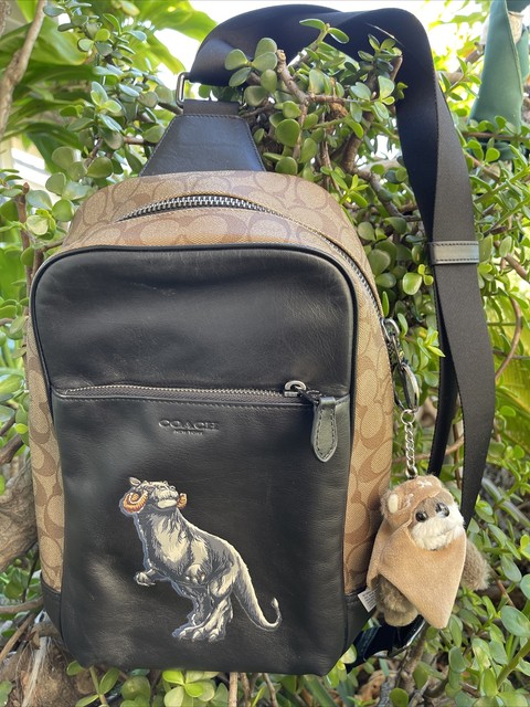 star wars logo sling backpack