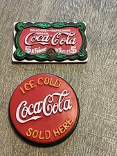 Coca Cola 1995 Magnet Retro Adverstisment Delicious & Refreshing & Ice Cold B-s9