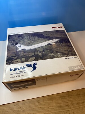 1/200 IranAir A300 航空機モデル (ヘルパ製) Iran Air A300-600 EP-IBA Herpa 1/200 | eBay