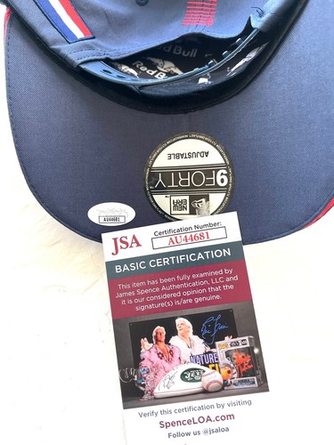 Max Verstappen Hand Signed Redbull Racing Hat F1 Formula 1 JSA Cert - Picture 3 of 3