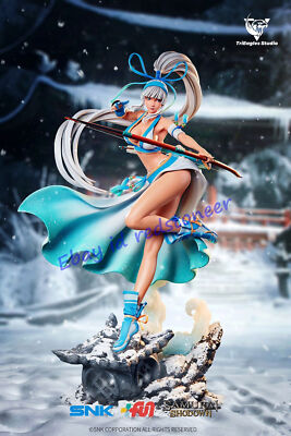 TES Recast Samurai Shodown MINA MAJIKINA 1/4 Painted Resin GK