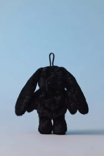 NewJeans NJ X COLLER Rabbit Plush Pouch SHADE BLACK Line Friends