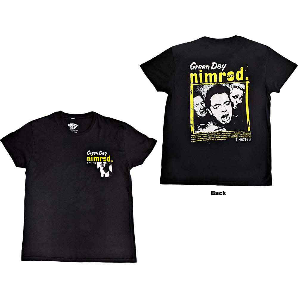 Green Day - Nimrod Breast Print (T-Shirt) | eBay