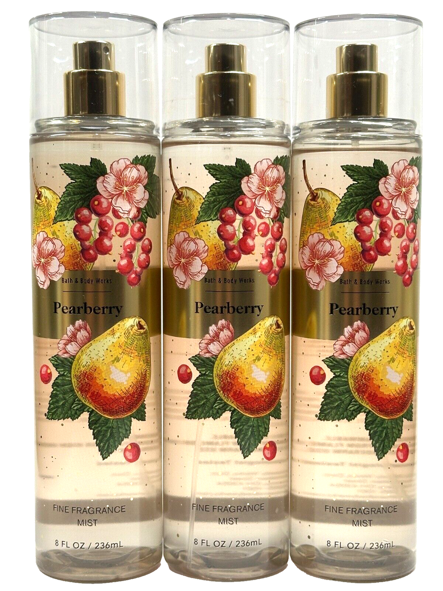 NEW BATH BODY WORKS PEARBERRY WOMEN FINE FRAGRANCE MIST BODY
