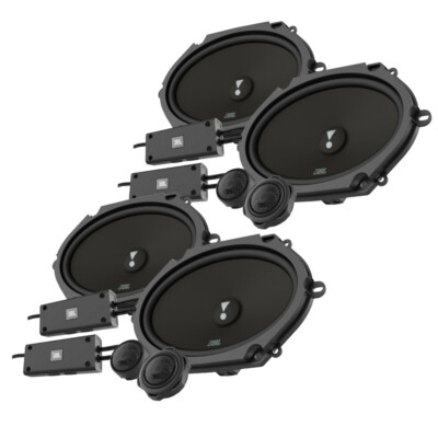 (2-Pairs) JBL Stadium 862CF 480W RMS 6x8'' 2-Way Component Speaker