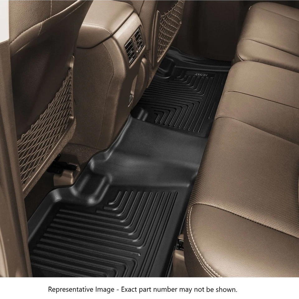 Husky Weatherbeater First and 2nd Row Floor Liners for 14-19 Toyota Highlander Foto 4 de 4