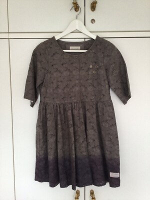 Odd Molly Kleid Gr. 0 XS Gr. 34 grau lila, top!