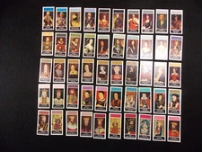 Black Cat Cigar Cards Kings & Queens of England 1977 Complete set 50
