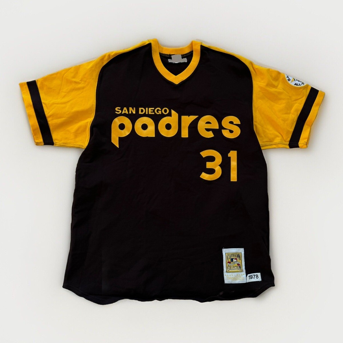 Authentic San Diego Padres Dave Winfield Mitchell & Ness All Star