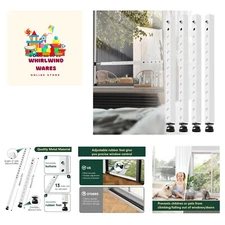 Window Security Bars Adjustable, Window Bars Security Inside Vertical, Heavy ...