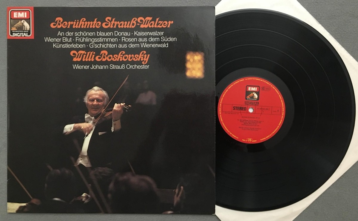 L597 Famous Strauss Waltzes Boskovsky EMI 1C 067-43 280 T L597 Famous Strauss Waltzes Boskovsky EMI 1C 067-43 280 T
