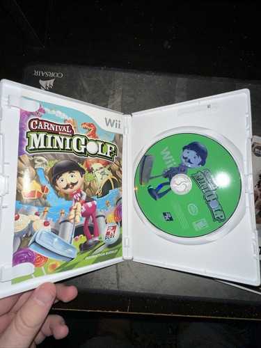 Wii Carnival Games: Mini-Golf (Nintendo Wii, 2008) Complete + Madden 12 Complete - Picture 3 of 4