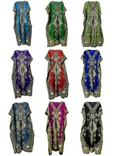 Long-Kaftan-dress-Hippy-Boho-Maxi-Plus-Size-Women--Tunic-Dress-Night-Gown-Caftan
