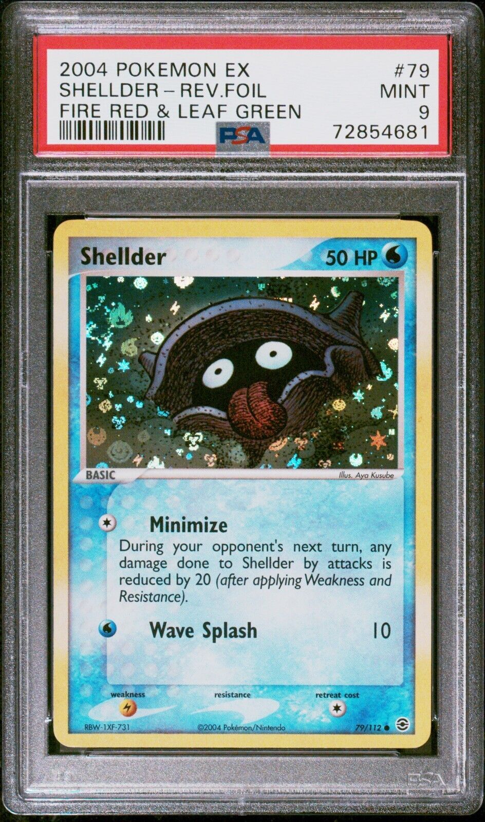 Shellder RG 79  Pokemon TCG POK Cards