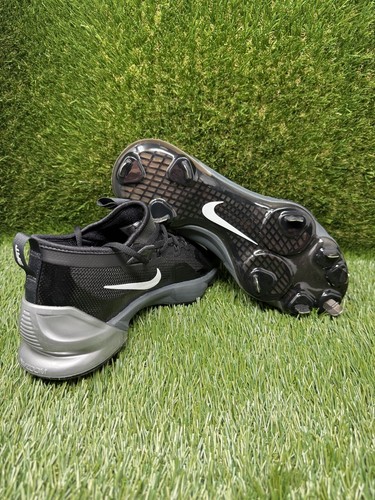 Nike Force Zoom Trout 9 Elite Metal Baseball Cleats Black FB2906-003 Mens Sz 10 - Picture 6 of 7
