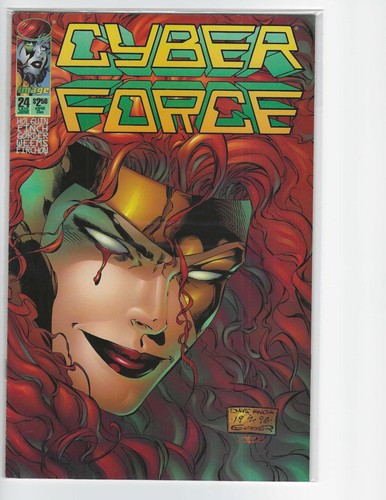 Cyberforce # 24, Misery Isn't Really A Bad Girl, Is She?