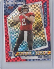 2021 Panini Rookies & Stars #AB-21 Kyle Trask Airborne Red Plaid