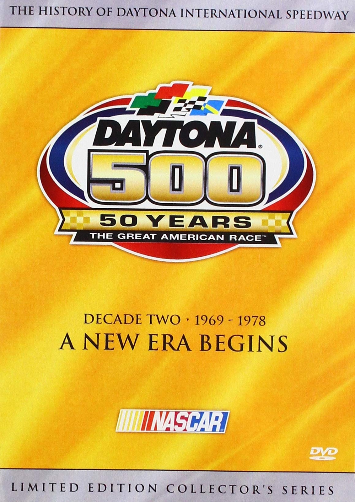 Daytona 500 History Decade Two: 1969-1978 (DVD) Richard Petty A.J. Foyt