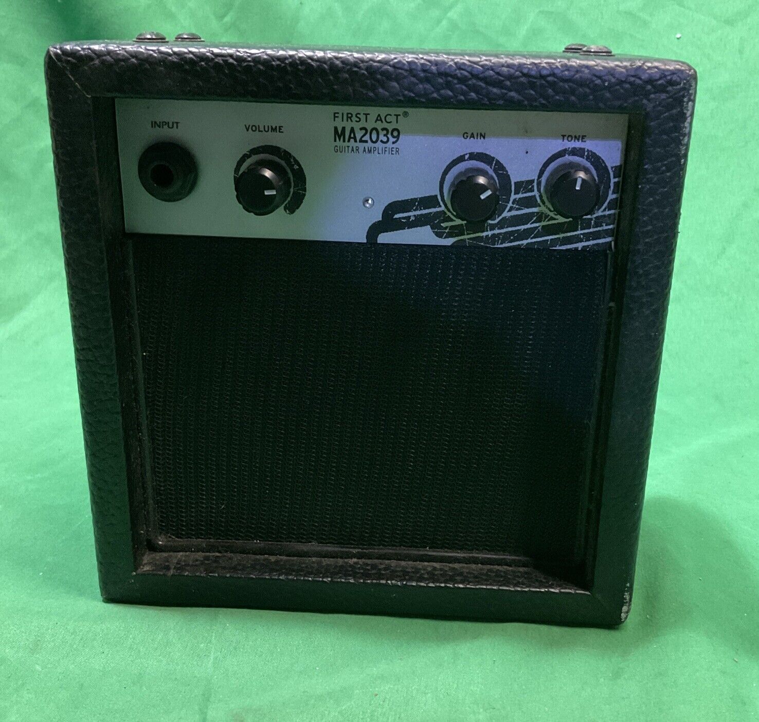 2010- FIRST ACT BATTERY OPERATED GUITAR AMP MODEL MA2039 AMP ONLY