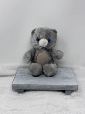 Russ K-10 Gray KITTEN / Cat 8" Plush Stuffed Toy