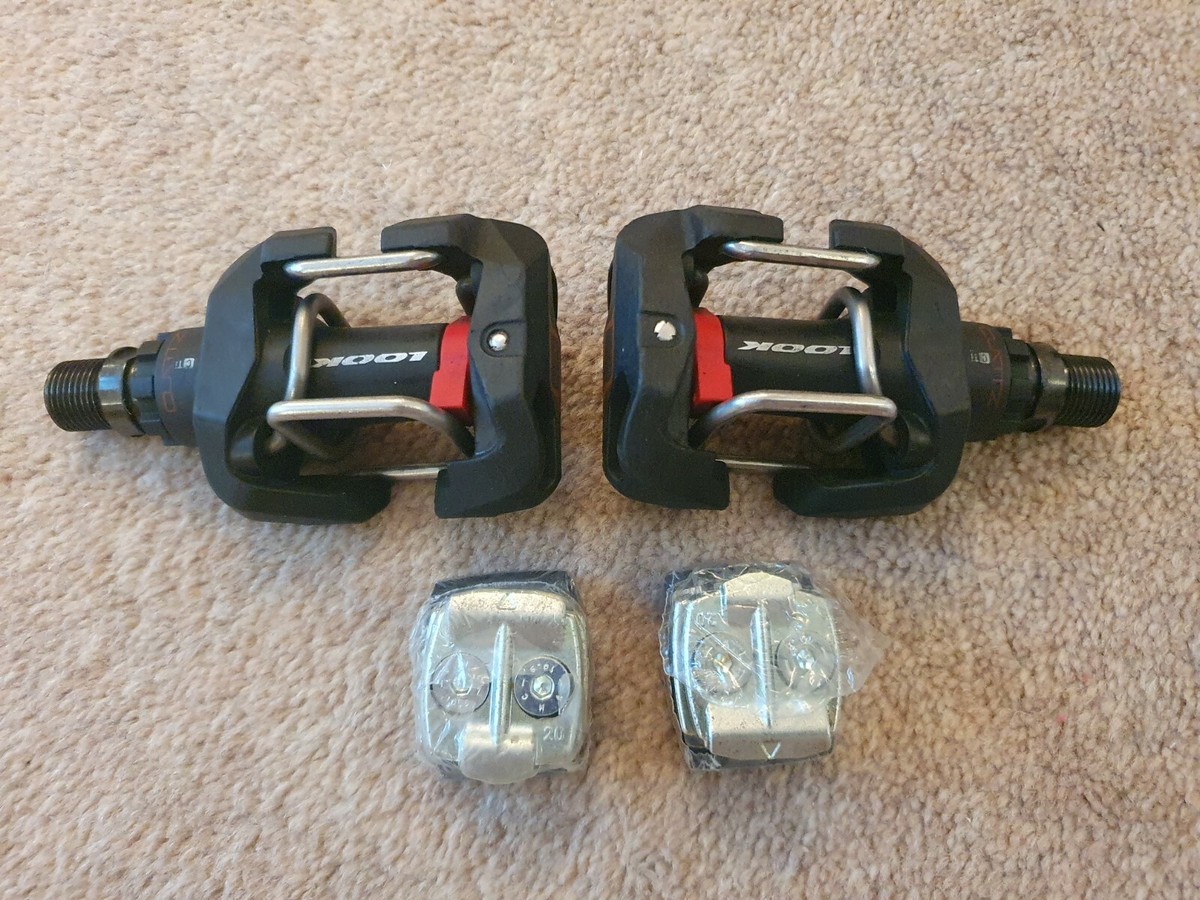 LOOK Quartz Carbon Ti (Titanium) MTB Pedals - lightest