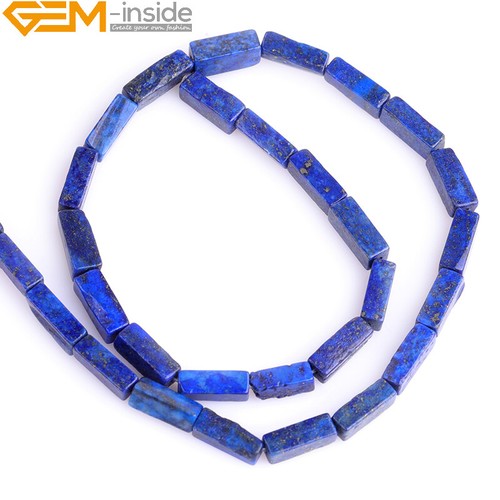 Tube Assorted Shape Gemstone Beads Loose Beads Jewelry Making 15" Natural 4x13mm - Picture 22 of 142