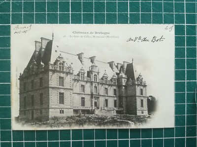 sa106 CPA BE um 1900 Bretagne - Château de Bretagne Grée de Callac Monteneuf