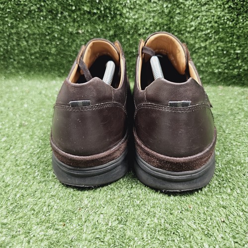 Sneakers Mephisto Thomas in pelle marrone casual comode stringate uomo taglia 11 - Foto 6 di 11