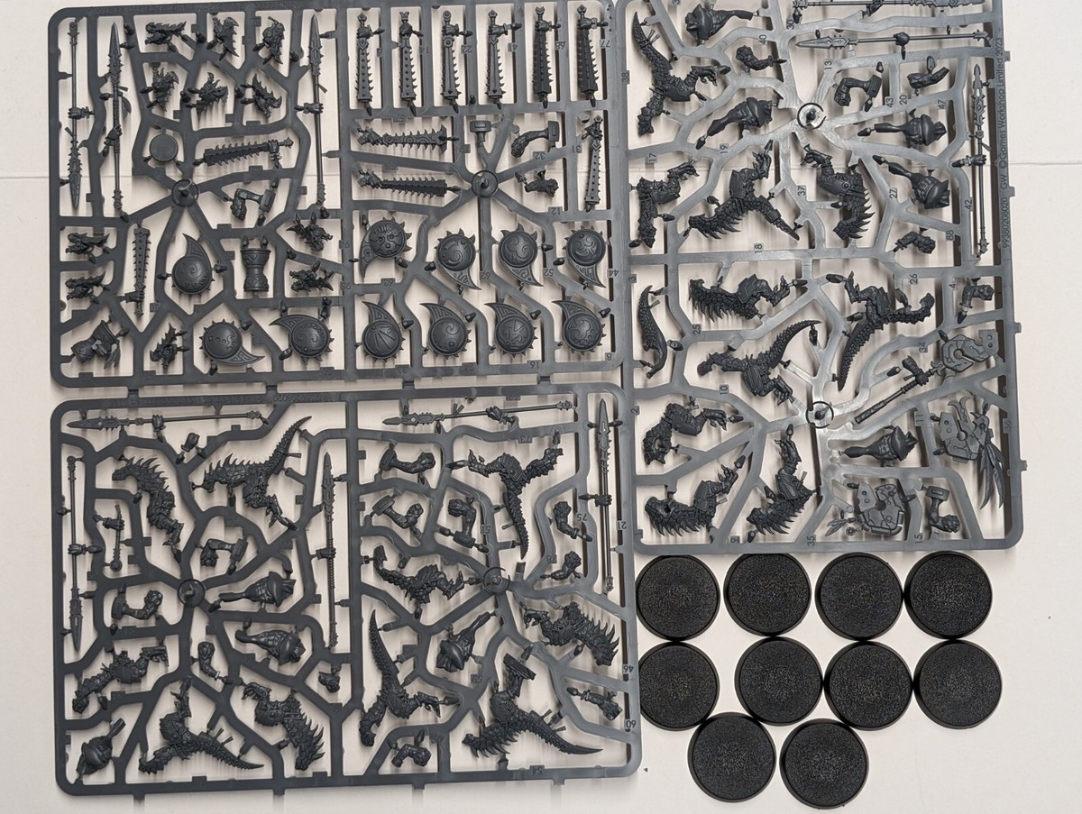 10x Saurus Warriors, Seraphon, New Sculpts, AOS, Warcry, GW | eBay