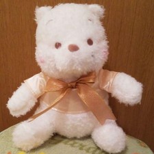 Disney Winnie The Pooh White Mega Jumbo Big Peluche bambola 40 cm guance rosse soffice JP