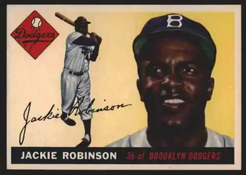 1955 Topps #50 Jackie Robinson - VG-EX