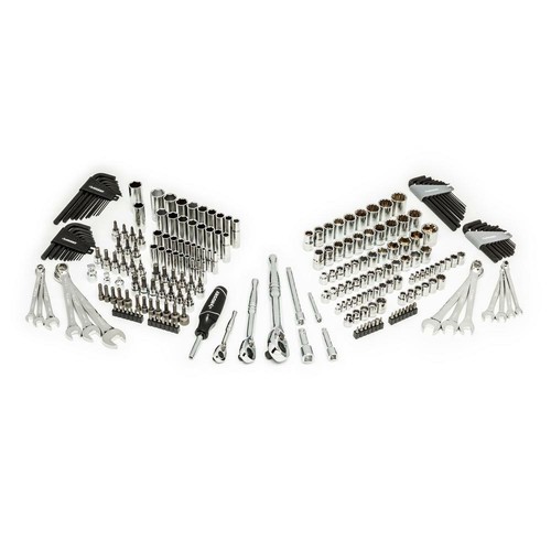 Husky Ratchet Mechanics Tool Set Chest 244Pcs 72 Tooth Hand Tool 1/4" 3/8" 1/2" - Picture 2 of 6