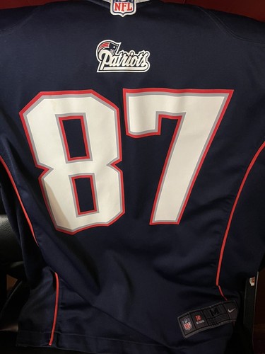 Nike Rob Gronkowski Gronk NEW ENGLAND PATRIOTS Men’s NFL Jersey Medium - Picture 4 of 8