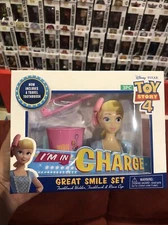 Disney Toy Story 4 Bo Peep Great Smile Set 🪥 Toothbrush, Holder, & Rinse Cup 🆕