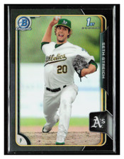 2015 Bowman Chrome Prospects Asia Black Ref #BCP96 Seth Streich