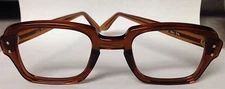 Vintage Retro BCG military surplus eyeglass frames 46-22 assembled