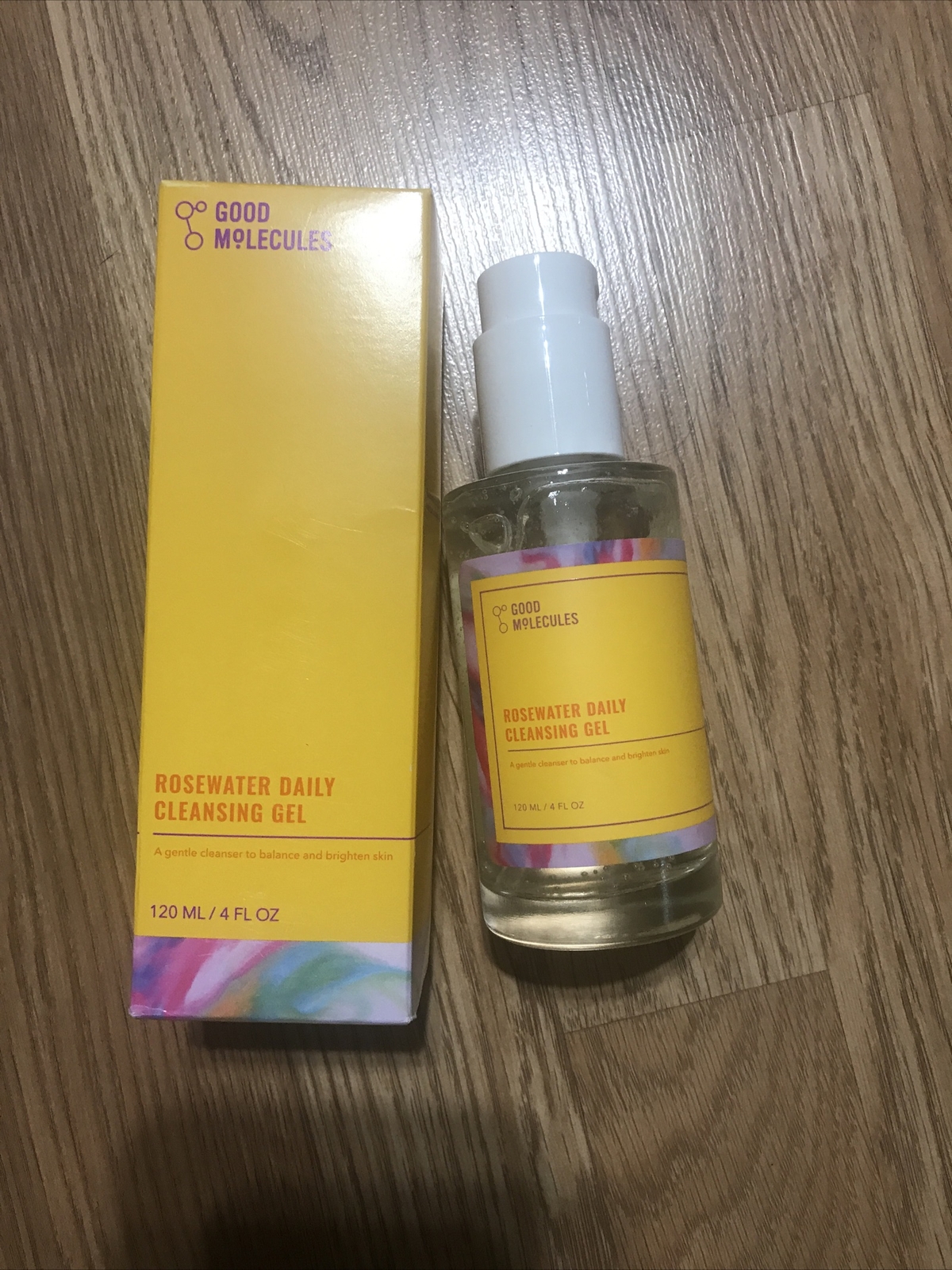 good molecules rosewater cleansing gel