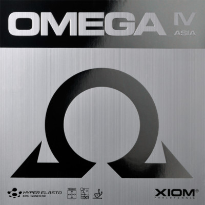Xiom Omega IV Asia Table Tennis & Ping Pong Rubber, Ships in 10 Business Days!