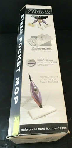 Shark Steam Pocket Mop Hard Floor Cleaner S3501 NIB - Picture 2 of 2