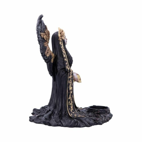 Nemesis Now Teresina 28cm Dark Angel Skull Candle Holder Ornament Statue Gothic - 第 4/5 張圖片