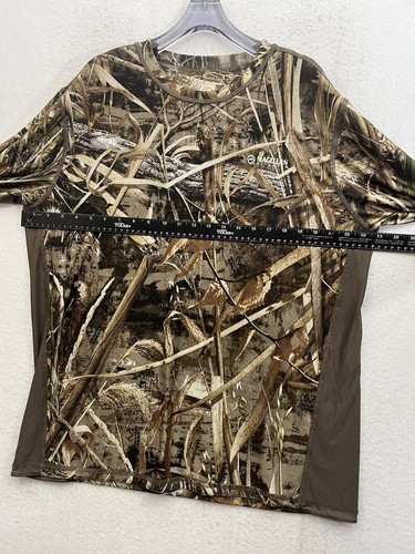 Magellan Shirt Men’s Large Camouflage Reversible Realtree Hunting Outdoors - Picture 4 of 9