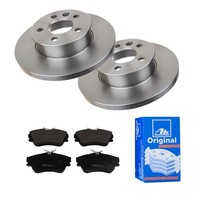 ATE Bremsscheiben Ø282MM + BremsbelÄGe Vorne FÜR VW Transporter T4 VAG