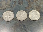 New ListingThree Franklin Half Dollar (Lot of 3), 1953, 1961 & 1963