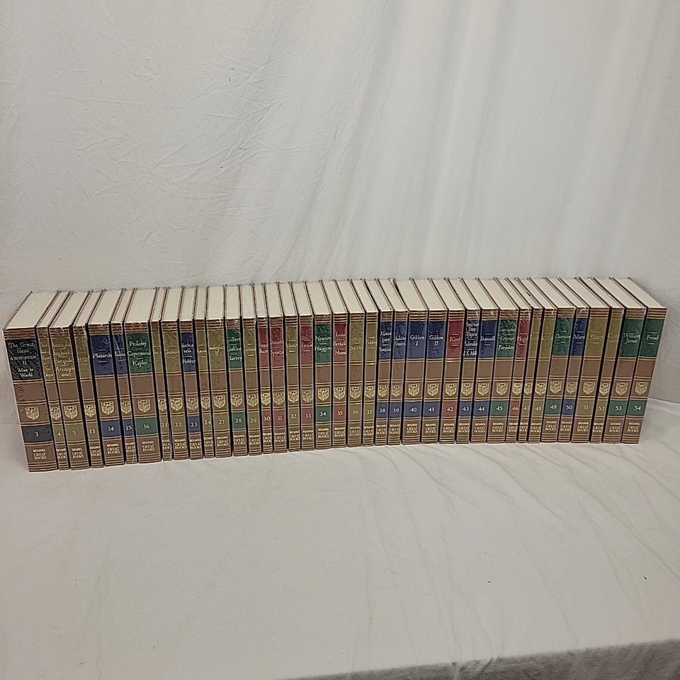 39 Britannica GREAT BOOKS OF THE WESTERN WORLD 1978 CLASSICS NEW SEALED Foto 2 de 4