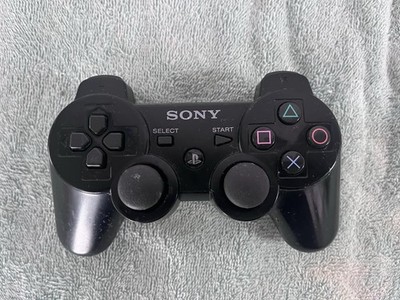 Genuine Sony Playstation PS3 DualShock Wireless Controller OEM Black Free Ship