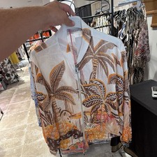 Made in Italy Damen Kurzjacke Bluson Lyocell ...