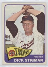 1965 Topps High # Dick Stigman #548 0nr3