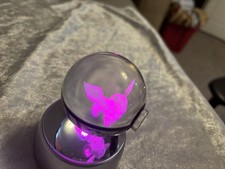 Light Up Led Pok mon Eevee Glass Sphere Ball